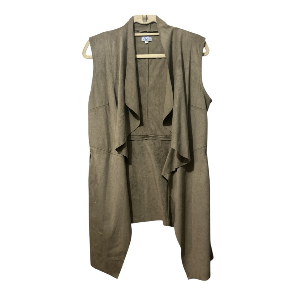 Abbeline Tan Sleeveless Vest